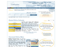 Tablet Screenshot of calendae.com